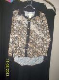 Camisa chiffon